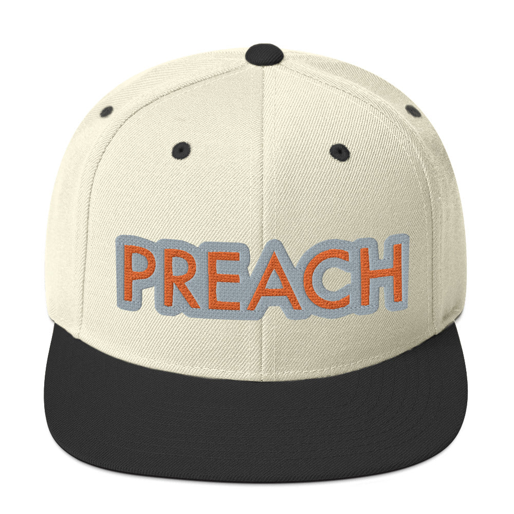 Preach Snapback Hat