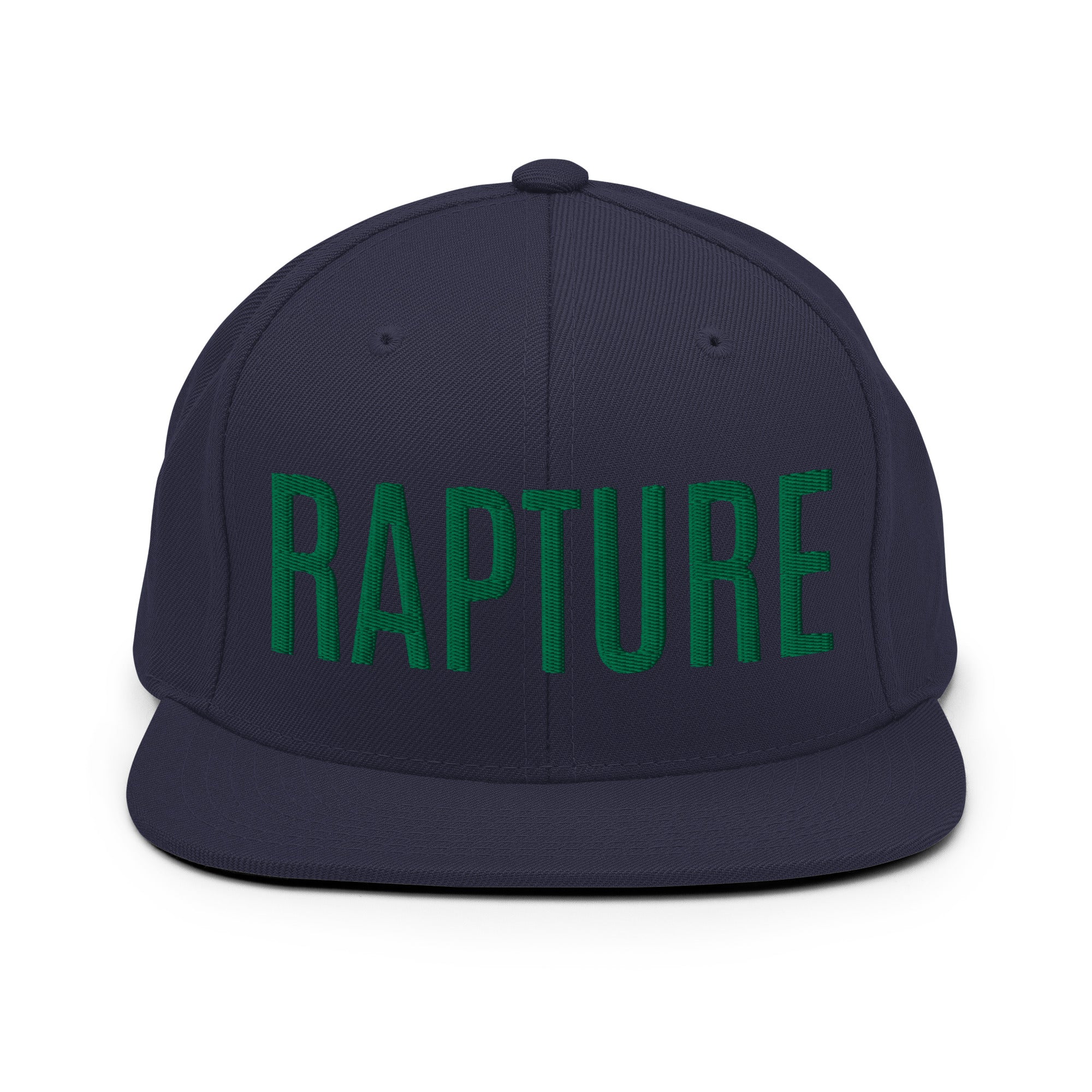 Rapture Green Letters Snapback Hat
