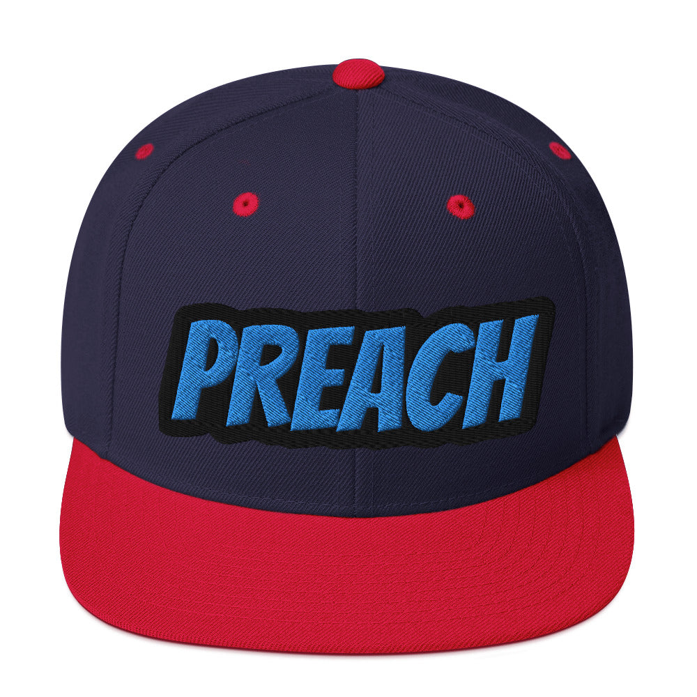 Preach Snapback Hat