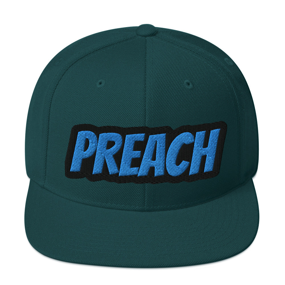 Preach Snapback Hat