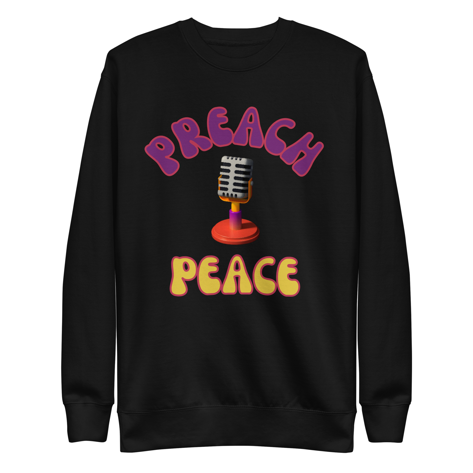 Preach Peace Unisex Premium Sweatshirt