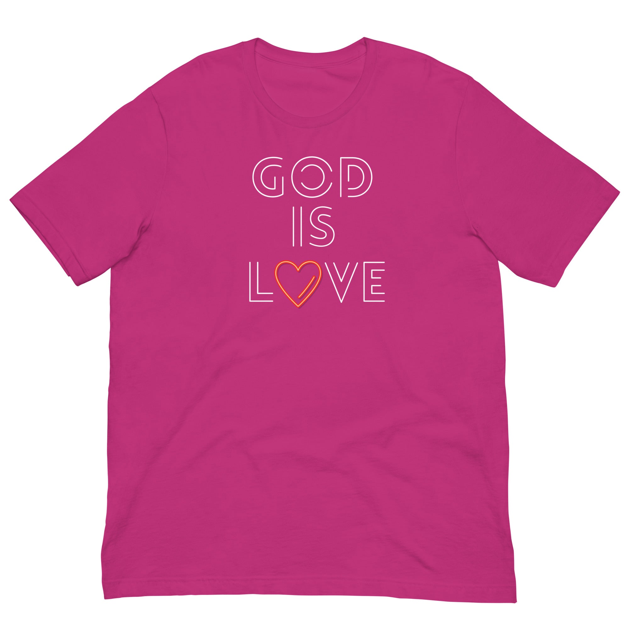 GOD IS LOVE Unisex t-shirt