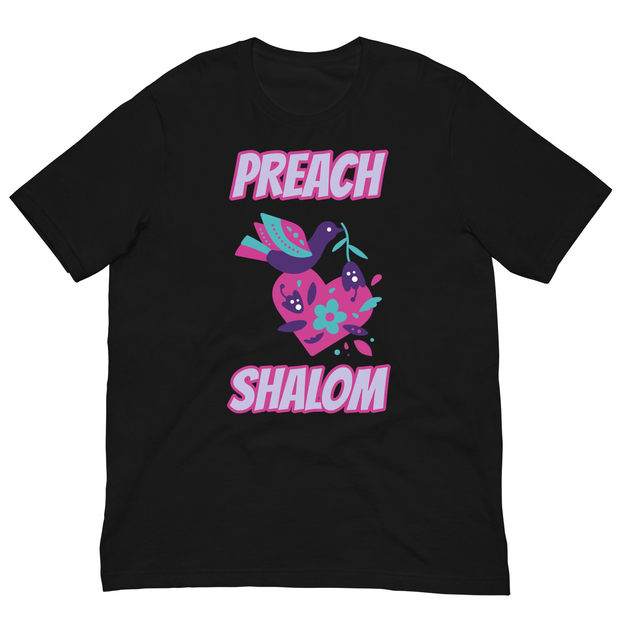 Preach Shalom Unisex t-shirt