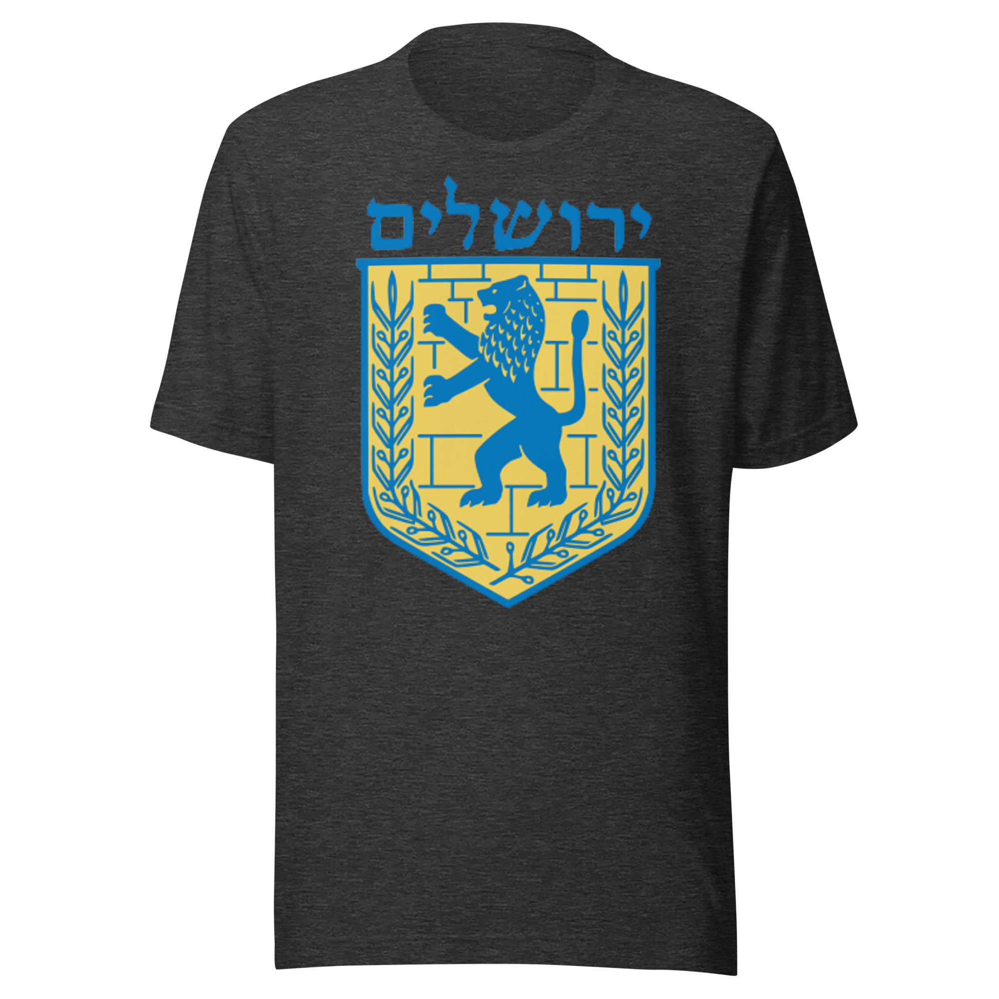 Jerusalem Hebrew Unisex t-shirt
