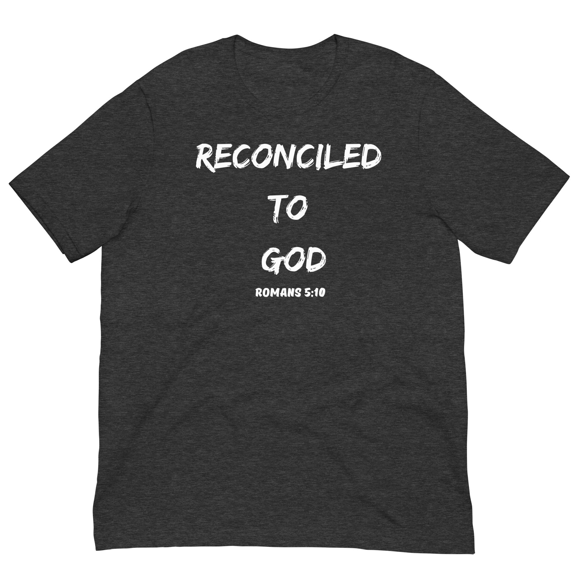 Reconciled to God Unisex t-shirt