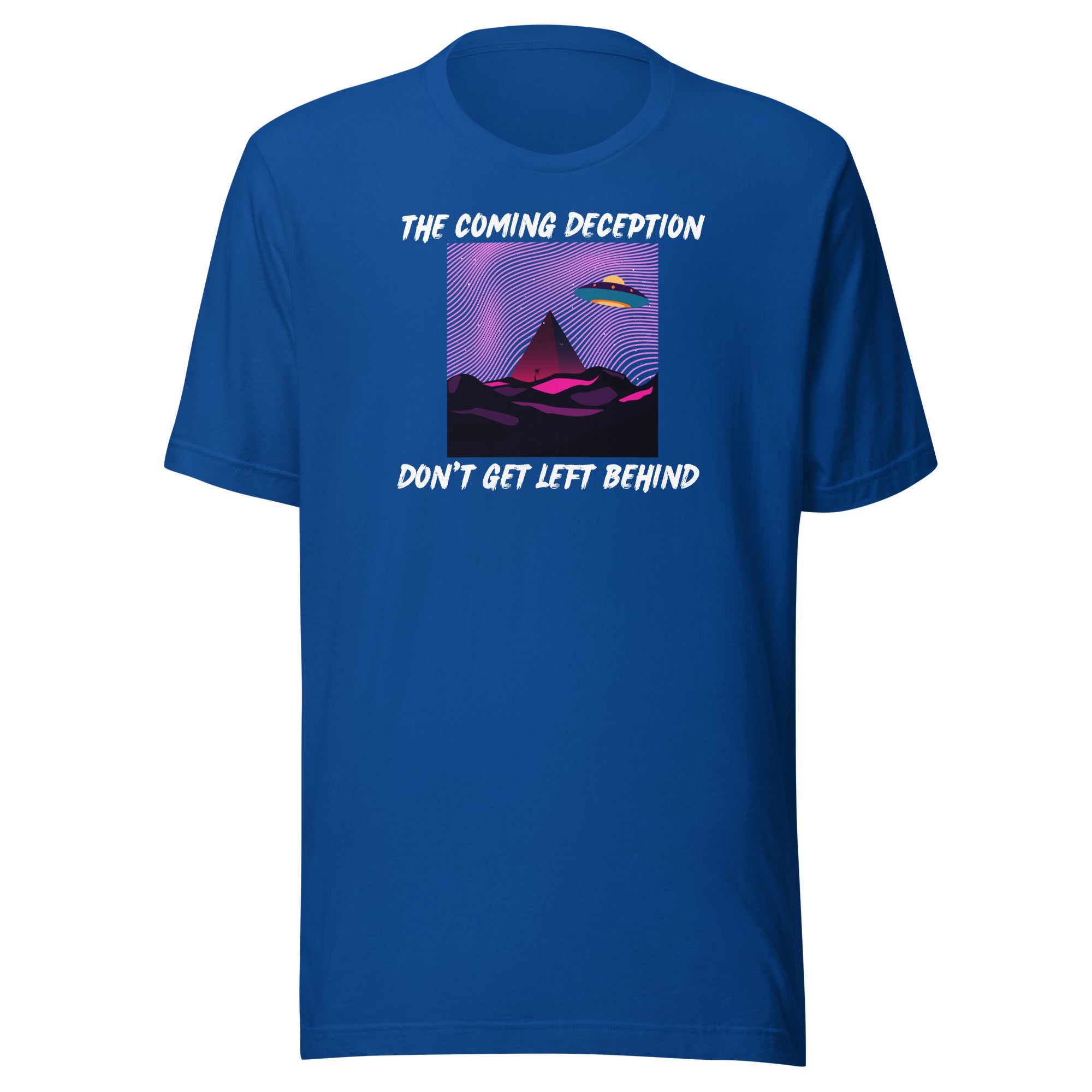 Coming deception Unisex t-shirt